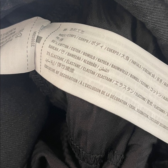 Hollister Butterfly Black Ultra High-Rise Dad Jeans Vintage Stretch 23R 000R - Picture 8 of 8